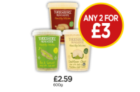 Budgens  Yorkshire Provender Pea & Spinach Soup, Roast Chicken & Trad