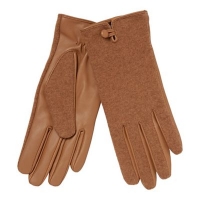 Debenhams  Principles - Tan leather palm gloves