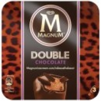 Asda Magnum 3 Double Chocolate Ice Creams