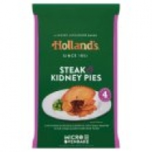 4 Steak & Kidney Pies £2.20