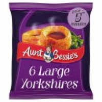 Asda Aunt Bessies 6 Large Baked Yorkshire Puddings