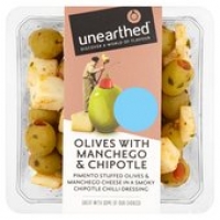Ocado  Unearthed Chipotle Olives with Manchego