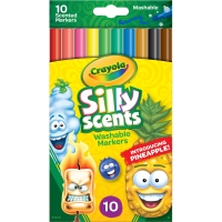 BigW  Crayola Silly Scents Slim Markers 10 Pack
