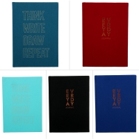 BigW  Inkspire A5 Fabric Notebook - Assorted