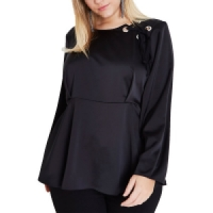 River Island RI Plus Eyelet Blouse £14.99