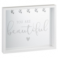 BMStores  Mirrored Jewellery Hook - You Are Beautiful