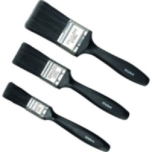 Wickes All Purpose Paint Brush Set 3 Pack £9.99