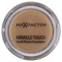 Asda Max Factor Miracle Touch Liquid Illusion Foundation Golden 75