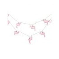 Asda George Home Plastic Flamingo String Lights