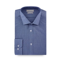 Debenhams  Red Herring - Blue gingham print long sleeve slim fit shirt