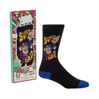Debenhams  Debenhams - Black Super Dad socks