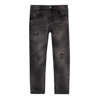 Debenhams  bluezoo - Boys dark grey mid wash skinny fit jeans