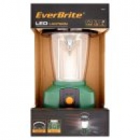 Asda Everbrite 120 Lumens LED Lantern + 4 D Batteries