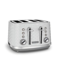 Debenhams  Morphy Richards - White Vector 4 slice toaster 248134