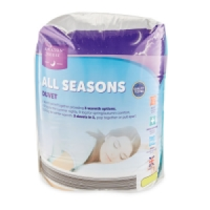 All Seasons Double Duvet £18.99