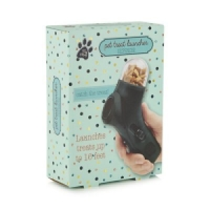 Spot & Mog - Black pet treat launcher dispenser