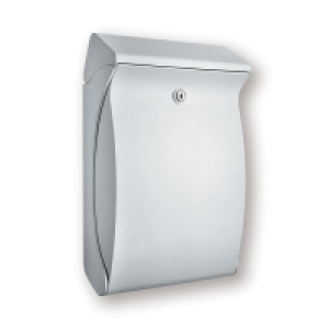 Burg-Wachter Swing Post Box - White &pound;27.99