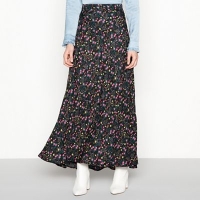 Debenhams  Lollys Laundry - Black floral Mio maxi skirt