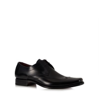 Debenhams  Loake - Black leather Bryant Derby shoes