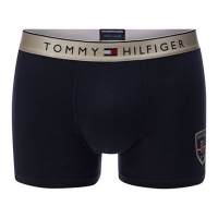 Debenhams  Tommy Hilfiger - Navy logo print trunks