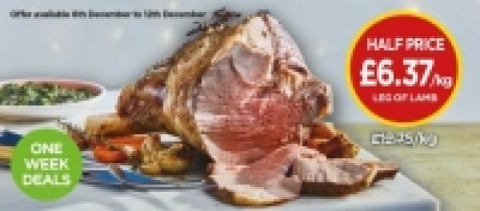 Leg of Lamb £6.37