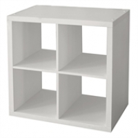 Homebase Flexi Storage Flexi Storage Clever Cube - White 2x2