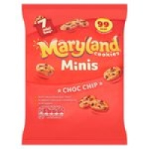 Maryland Cookies Minis Choc Chip Mini Bags £1.00