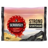 Morrisons  Seriously Strong Vintage Cheddar