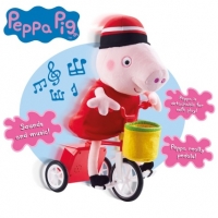 BMStores  Peppa Pig Cycling Plush Toy