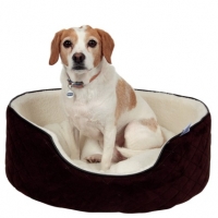 BMStores  RSPCA Quilted Oval Foam Bed - Cream