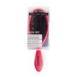 The Detangler Gentle Groom & Shine Vented Pad Brush with Reinforced Bristl