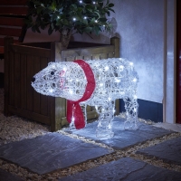 Wilko  Wilko Light Up Christmas Polar Bear