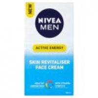 Asda Nivea Men Active Energy Skin Revitaliser Face Cream
