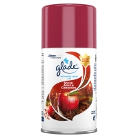Wilko  Glade Automatic Air Freshener Refill Spiced Apple and Cinnam