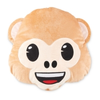 Aldi  Emoji Cushion Monkey Face
