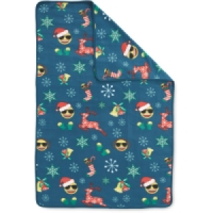 Emoji Festive Sunglasses Throw &pound;7.99