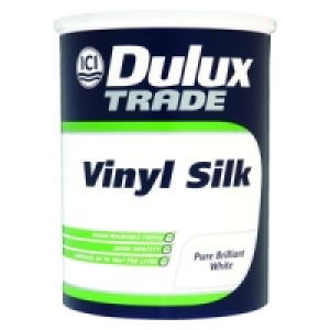 Dulux Trade Vinyl Silk Emulsion Paint Pure Brilliant White 5 £33.18