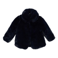 Debenhams  J by Jasper Conran - Girls navy faux fur coat