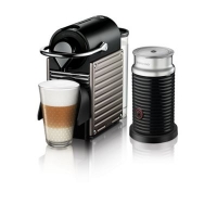 Debenhams  Nespresso - Black and silver Pixie and Aeroccin Nespresso 