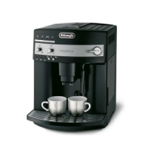 DeLonghi - Black Magnifica bean to cup coffee machine ESAM