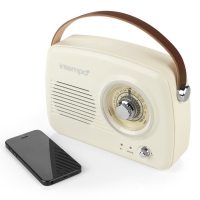 RobertDyas  Intempo FM Radio Bluetooth Speaker - Cream