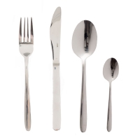 RobertDyas  Judge 24-Piece Contemporary Cutlery Set - Stainless Steel