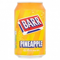 Poundstretcher  BARR PINEAPPLE 330ML CAN