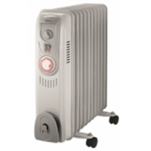2.5kW Oil Filled Radiator - 11 Fins