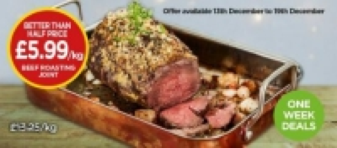 Beef Roasting Joint £5.99