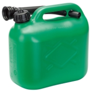 Draper Plastic Fual Can, 5L, Green £7.99