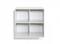tofs  Boxy Bookcase 2x2 Deep - White