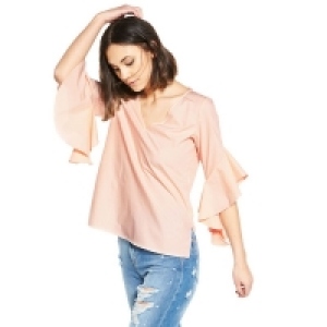 River Island Frill Sleeve Top £9.99