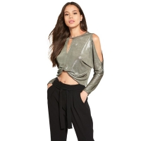 BargainCrazy  River Island Twist Front Long Sleeved Top