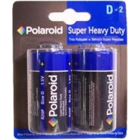 BargainCrazy  Polaroid Pack Of Two D Batteries